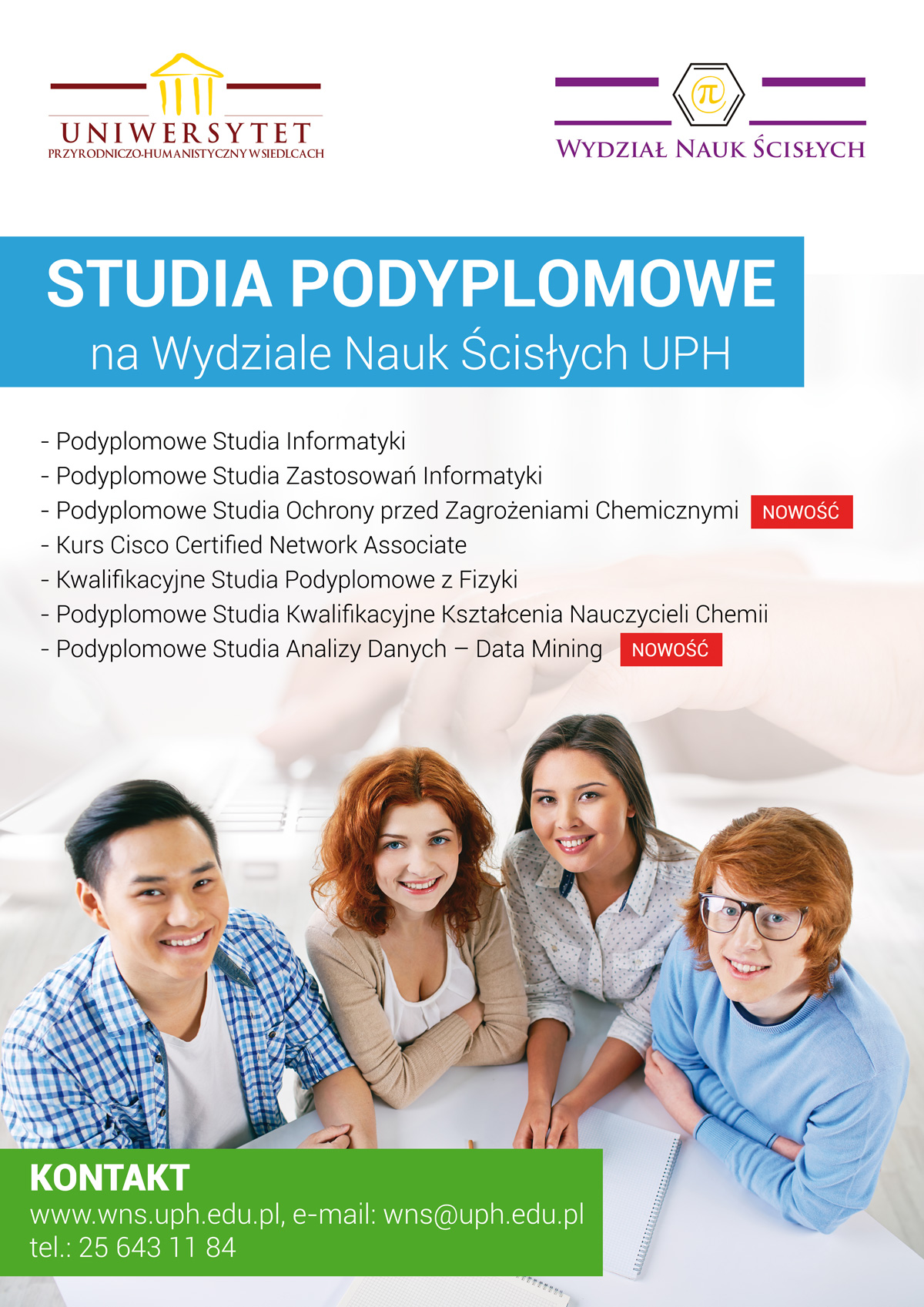 plakat studia  podyplomowe wns