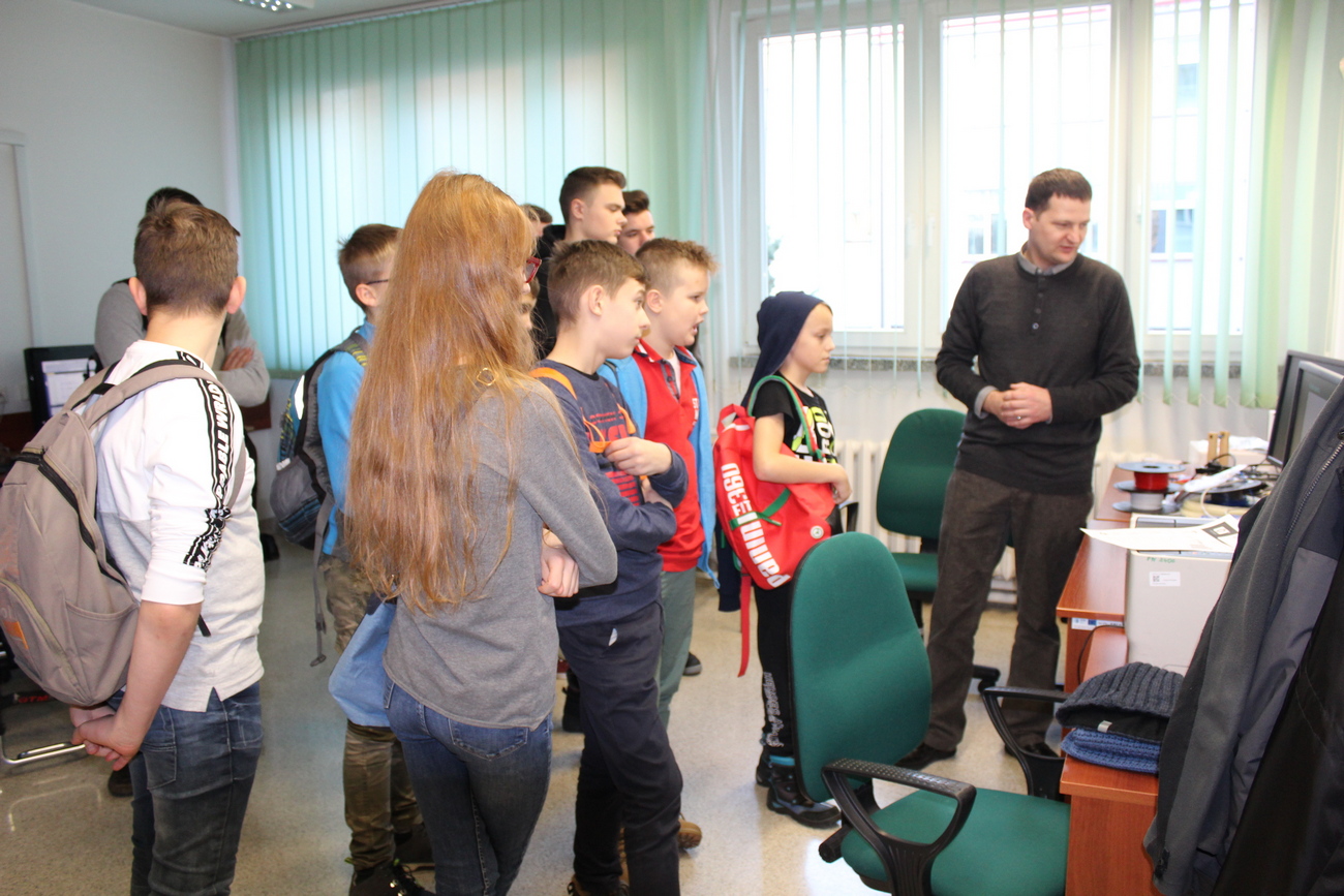 Wizyta uczniów szkoły podstawowej