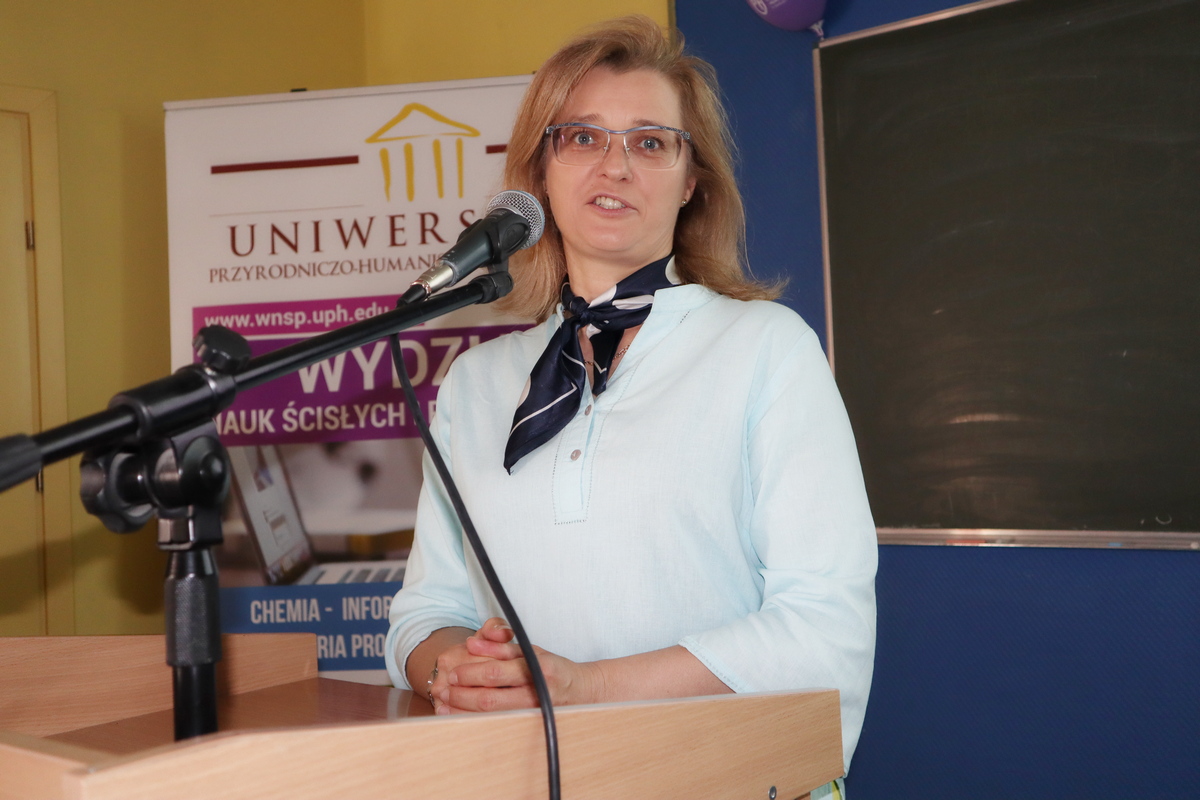 dr hab. Agnieszka Gil-Świderska na auli otwiera workshop