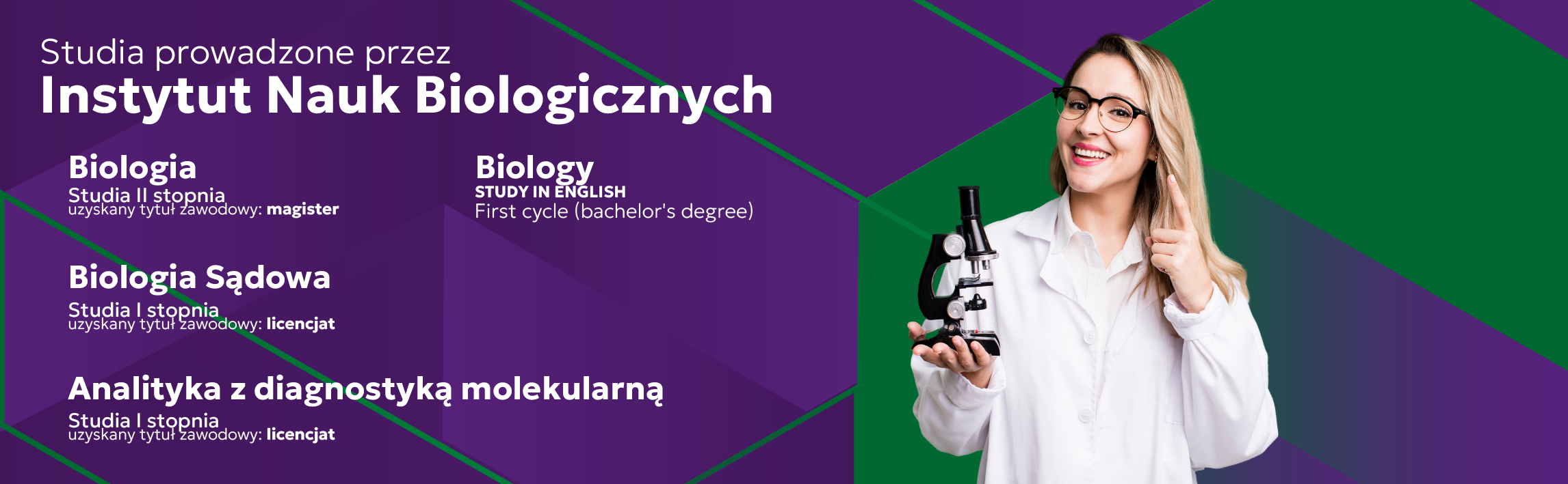 Kierunek BIOLOGIA