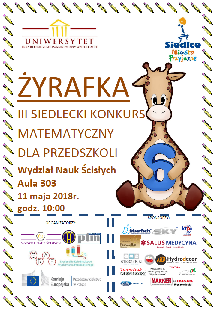 zyrafka plakat