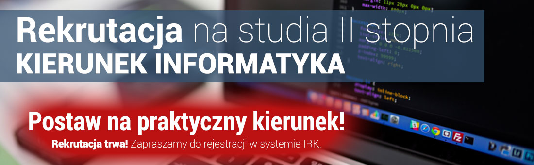 baner rekrutacja zimowa 2019 informatyka